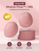 Momcozy Mobile Flow M9 Freihändige Milchpumpe – App-gesteuert, 15 Stufen, 24 mm – Bild 5