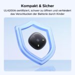 UGREEN FineTrack Mini 2 4er Pack – Apple Find My Tracker mit 110dB Alarm & IP68 – Bild 8