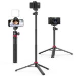 ULANZI MT-44 2-in-1 Stativ 147cm – Universaler Selfie Stick & Kamerastativ mit 360° Kugelkopf