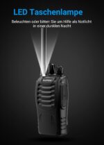 Baofeng Walkie Talkie 16-Kanal mit 1500mAh Akku – Reichweite bis 5km für Profis – Bild 8