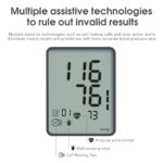 yuwell Oberarm-Blutdruckmessgerät YE660D – Digitale Blutdruckmessung mit Arrhythmie-Erkennung – Bild 5