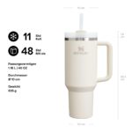 STANLEY 1913 Quencher H2.0 FlowState 1.2L Trinkbecher – Eiskalt bis 48 Std. für unterwegs – Bild 3