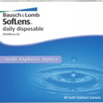 Bausch + Lomb SofLens Daily Disposable Tageslinsen – 90er Box, BC 8.6, -3.00 Dioptrien