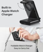 YLLZI 3-in-1 kabelloses Ladegerät – Induktive Ladestation für iPhone, Apple Watch & AirPods – Bild 4