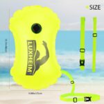 LUXHEIM 2er Pack Schwimmboje mit aufblasbarem Dry Bag – Sichtbarkeit & Sicherheit für Open Water – Bild 5