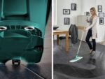 Leifheit Wischtuchpresse Profi XL Set – Bodenwischer mit Mikrofaser & Rollen – Bild 5