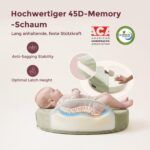 Momcozy Stillkissen mit Sicherheitsstütze – Memory-Schaum Übergrösse für ergonomische Unterstützung – Bild 2