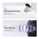 Aqara G100 2K Sicherheitskamera – HomeKit Secure Video mit KI-Erkennung & Nachtsicht – Bild 2