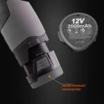SPTA 12V Mini Akku-Poliermaschine mit 25/50/80mm Pads – Ezenter-Polierer für Auto & Möbel – Bild 4