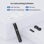 ATUMTEK 3-in-1 Selfie Stick Stativ mit Bluetooth-Fernbedienung – Aluminium Handy Halter – Bild 9