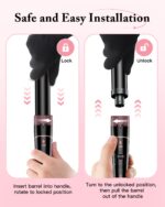 BESTOPE PRO 6-in-1 Lockenstab Set – Professionelle Lockenwickler mit 6 Aufsätzen & Handschuhen – Bild 7