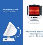 Beurer IL 60 Infrarot-Wärmestrahler 300W – Medizinprodukt mit UV-Schutz für Wärmebehandlung – Bild 5