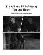 eufy eufyCam E30 Solar-Überwachungskamera – 360° Schwenk & KI-Tracking für drahtlose Außenüberwachung – Bild 4