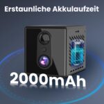 aidowocam Mini Überwachungskamera 4K – 5G WiFi, Akku, Nachtsicht & Cloud-Speicher – Bild 3