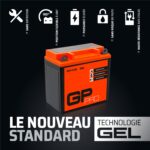 GP-PRO Gel-Batterie 12V 9Ah GB9-B – Wartungsfreie Motorradbatterie mit 120A Startstrom – Bild 2