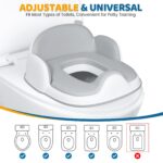 Orzbow 3-in-1 Kindertoilette mit Tritthocker – Verstaubar & Sicher für Sauberkeitserziehung – Bild 3