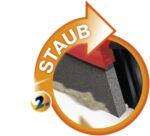 Vileda DuActiva 3-teiliges Besen Set mit Mikroschaum – Staubfreies Kehren für Allergiker – Bild 4