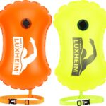 LUXHEIM 2er Pack Schwimmboje mit aufblasbarem Dry Bag – Sichtbarkeit & Sicherheit für Open Water