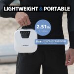 CYCPLUS 20PSI Akku-Luftpumpe mit Dual-Stage – Intelligente Hochdruckpumpe für SUP & Wassersport – Bild 6