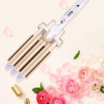 Reyke Welleisen 22mm mit 3 Fässern – Keramik Lockenstab für Beach Waves – Bild 4