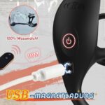 Bestvibe 4-in-1 Anal-Vibrator mit Penisring & App-Steuerung – 9 Vibrationsmodi für Männer – Bild 8