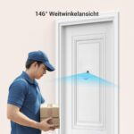 EZVIZ CP2 WLAN Türspion mit 4,3-Zoll-Bildschirm – 1080p Türklingel Kamera, 146° Weitwinkel – Bild 5