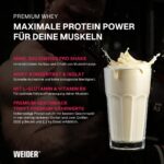 Weider Premium Whey Protein Pulver 2,3kg – 33g Protein pro Portion | Vanilla Ice-Cream – Bild 3