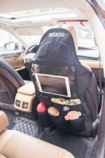 Sparco Rückenlehnenschutz mit Sitzorganizer – Schutz & Stauraum für Autos – Bild 3
