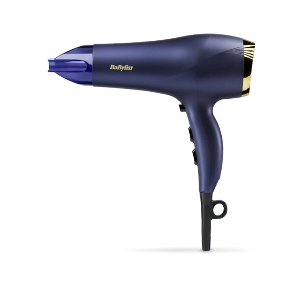 BaByliss Midnight Luxe 2300W Haartrockner – Professioneller Föhn mit Ionen-Technologie