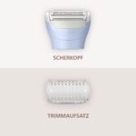 Philips Lady Shaver Series 6000 – Kabelloses Damenrasierer-System für Nass- & Trockenrasur – Bild 7