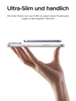 UGREEN MagFlow Air 5000mAh Powerbank – Qi2 15W kabelloses Laden für iPhone – Bild 2