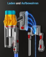 AIDTIPS T18 Akku Staubsauger 50 KPA – Kabellos mit 70 Min Laufzeit & Anti-Tangle-Bürste – Bild 7