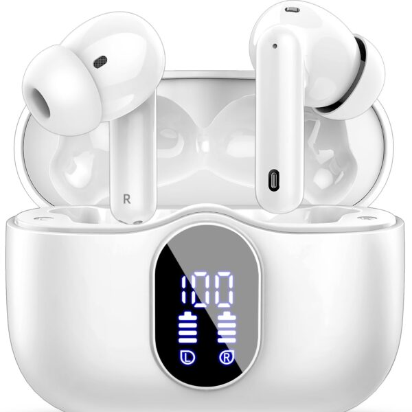 Btootos Bluetooth 5.4 In-Ear Kopfhörer – 40h Spielzeit, ENC & tiefe Bässe für Sport
