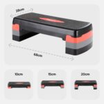 KM Fit Fitness Stepper – 3-fach höhenverstellbar, bis 200 kg belastbar – Bild 9