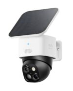 eufy Security SoloCam S340 – 360° Überwachungskamera Aussen mit Solarpanel & 3K