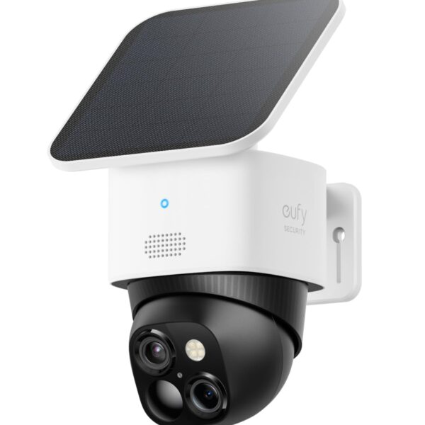 eufy Security SoloCam S340 – 360° Überwachungskamera Aussen mit Solarpanel & 3K