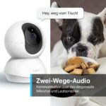 Tapo C210 WLAN IP Kamera 3MP mit 360° Schwenk & Nachtsicht – 2er Set Überwachungskamera – Bild 5