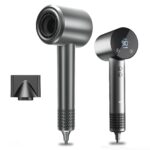 BAMCOO Ionen-Haartrockner 1500W mit HD-Display – Professionelles Föhnen in 5x schneller