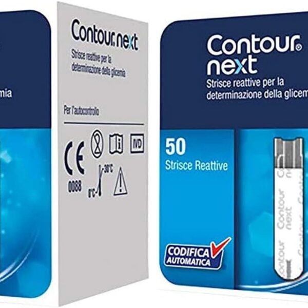 Contour Next Blutzucker-Teststreifen 100er – Präzise Blutzuckermessung für Diabetiker