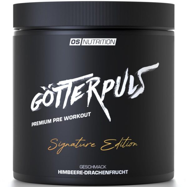Götterpuls Pre Workout Signature Edition 395g – Premium Booster mit L-Citrullin & Koffein