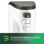 Philips HR3741/00 Handmixer 450 W mit 5 Stufen & Turbo – Professionelles Rühren für Zuhause – Bild 5