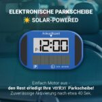 VENTON Elektronische Solar-Parkscheibe mit KBA-Zulassung – Automatische Digitale Parkuhr – Bild 3