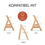 hauck Hochstuhl Sitzauflage für Alpha+, Beta+ & Arketa – Weiches Sitzkissen ab 6 Monaten – Bild 5