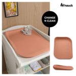 hauck Baby Wickelauflage 70 x 50 cm Change N Clean Cork – Sichere PUR-Schaum Wickelmatte ab Geburt – Bild 4