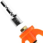 com-four® 24er Set Zeltheringe Stahl – Schraubheringe 20,5 cm für Hartboden & Camping – Bild 7