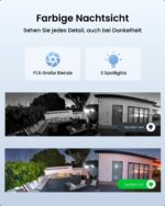 Reolink Elite WiFi 4K Überwachungskamera mit 180° Panoramablick – Aussen-Sicherheitskamera – Bild 4
