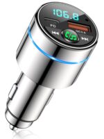 Mohard FM Transmitter Auto Bluetooth 5.3 – Dual-Ladegerät mit 30W USB-C PD & 18W QC3.0