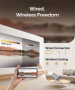 Magcubic Mini Beamer 4K – WiFi 6 Smart Projektor mit 200 ANSI & Android 14 – Bild 6