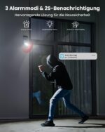 ieGeek 2K Solar Überwachungskamera aussen – 360° PTZ mit Akku & Farb-Nachtsicht – Bild 6