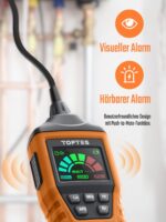 TOPTES PT520A Gasmelder mit 43,5 cm Sonde – Erdgasdetektor für Zuhause & Wohnmobil – Bild 3